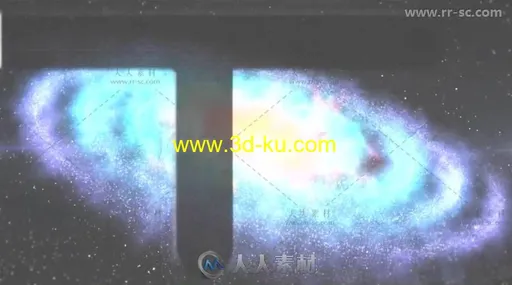 震撼梦幻银河系遨游宇宙太空星云粒子特效展示AE模板 Videohive Galactic View 129的图片1