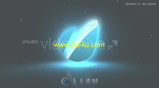 三维科技感细胞学分子展示标志Logo演绎AE模板 Videohive Molecules 4732429的图片3