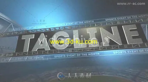 现代科技感体育竞技场促销工具包视频包装AE模板 Videohive Sports Arena Promo Pa的图片1