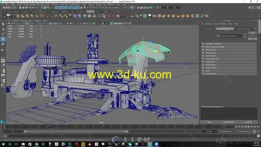 概念环境视效2D与3D结合绘制大师级视频教程 THE GNOMON WORKSHOP VISUAL DEVELOPME的图片4