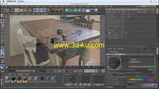 C4D R19镜头跟踪视效技术视频教程 Cinema 4D R19 Essentials VFX的图片5