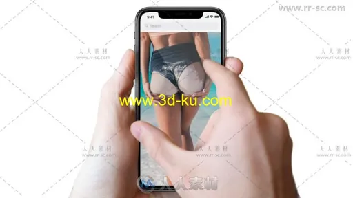 现代苹果手机应用程序宣传推广视频包装AE模板 Videohive Phone X // App Promo的图片2