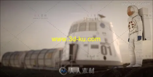 恶劣的火星栖息地环境3D模型合辑的图片2