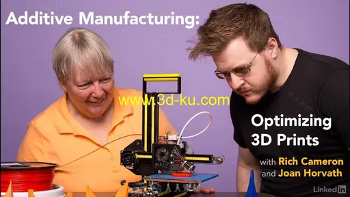 3D打印优化工作流程训练视频教程 Additive Manufacturing Optimizing 3D Prints的图片2
