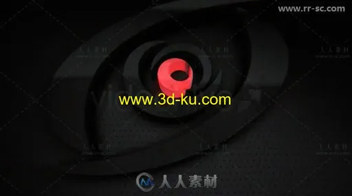 炫酷霓虹3D暗黑标志展示Logo演绎AE模板 Videohive Dark Extrusion 2256717的图片2