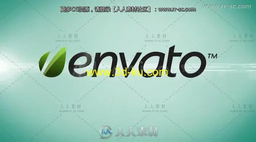 炫酷粒子墨滴快速汇聚标志展示Logo演绎AE模板 Videohive Calm Logo Reveal (No P的图片1