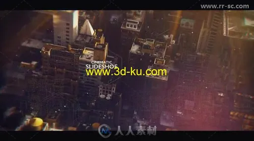 美丽幻灯片信号故障效果照片展示相册动画AE模板 Videohive Glitch Opener 20314010的图片2