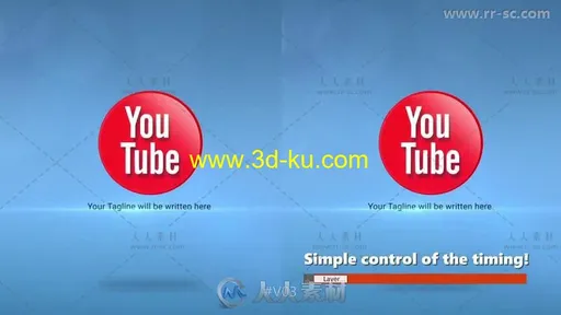 简单干净明亮的4K标志展示Logo演绎AE模板 Videohive Logo 4K Animation Pack 2040的图片3