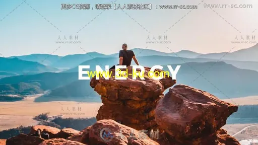 创意明亮动感照片展示幻灯片相册动画AE模板 Videohive Energy Opener 19987815的图片1