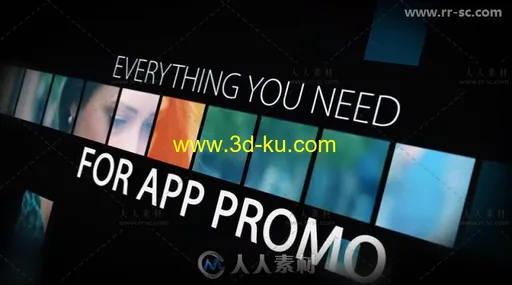 创意动感手机应用程序演示宣传视频包装AE模板 Videohive Mobile App Promo 11392198的图片3