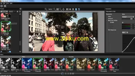 Digital Film Tools Film Stocks时尚电影胶片调色插件2.0V12.1版的图片3