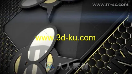 高科技简约的电影标志展示Logo演绎AE模板 Videohive Tech Logo Reveal 11554990的图片3