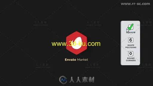 简单优雅迷你标志展示工具包Logo演绎AE模板 Videohive Short Logo 19189121的图片2