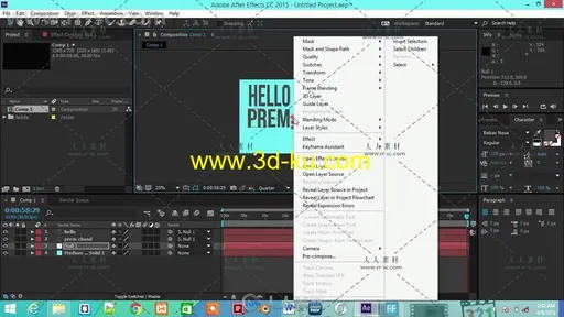 AE文本图形排版动画实例训练视频教程 UDEMY AFTER EFFECTS :CREATE COOL MOTION GR的图片2