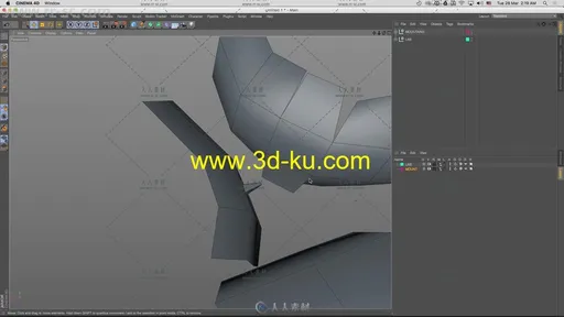 C4D概念建筑环境设计实例制作视频教程的图片1