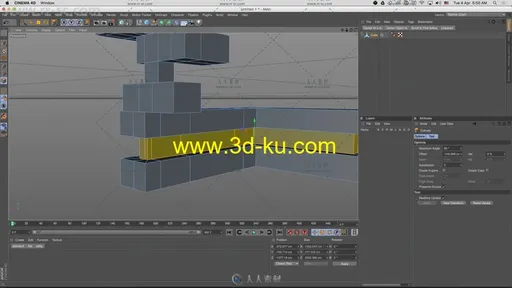 C4D概念建筑环境设计实例制作视频教程的图片12