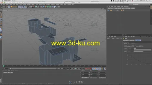 C4D概念建筑环境设计实例制作视频教程的图片17