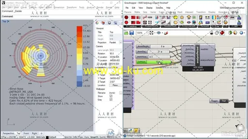 Rhino中Grasshopper参数化算法建模插件使用视频教程的图片3