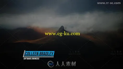 简单独特的下三分之一标题动画展示AE模板  Videohive Lower Thirds 20776591的图片3