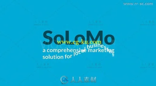 小型企业营销解说动画视频元素AE模板 Videohive Small Business Marketing Explai的图片1