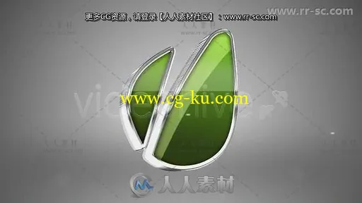 简单的3D质感标志展示Logo演绎AE模板 Videohive 3D Logo 2654195的图片1