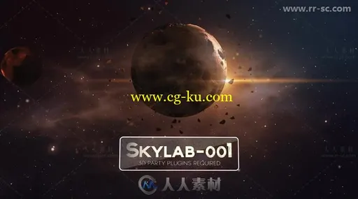 史诗大气震撼科技感文本动画展示视频包装AE模板 Videohive SKY LAB 001 8031209的图片4