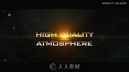 史诗三维金属质感文字标志电影预告片视频包装AE模板 Videohive Cinematic Traile的图片3