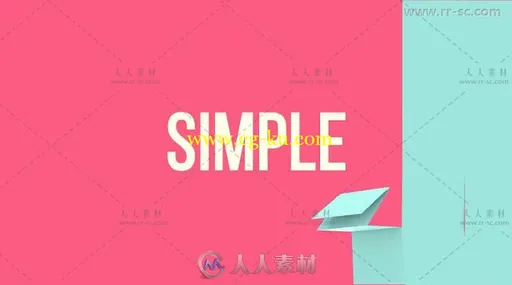 时尚优雅3D折叠展开视频转场特效动画AE模板 Videohive Six 3d Transitions Vol.2的图片3