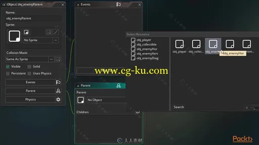 GameMaker Studio 2游戏制作变成技术训练视频教程的图片3