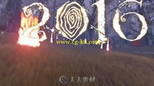 恐怖简单的万圣节开场视频包装AE模板 Videohive Halloween Intro 18496541的图片3