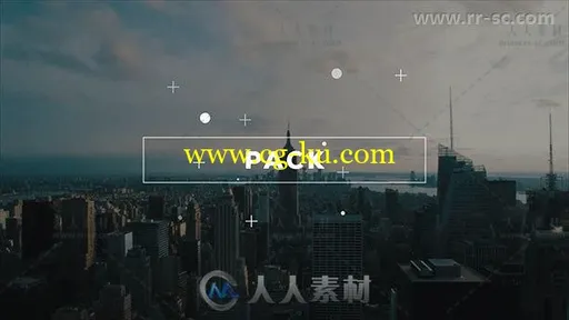 创意干净简单的文字字幕标题排版动画AE模板的图片2