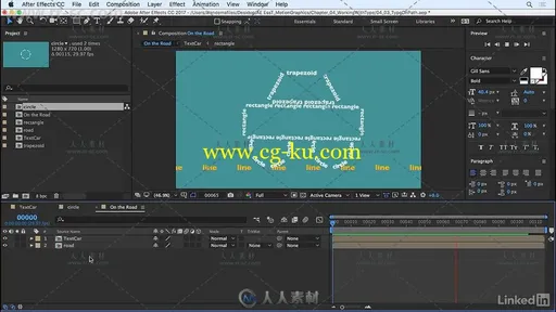 After Effects CC 2018图形动画技术视频教程的图片1