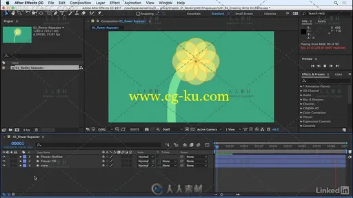 After Effects CC 2018图形动画技术视频教程的图片2