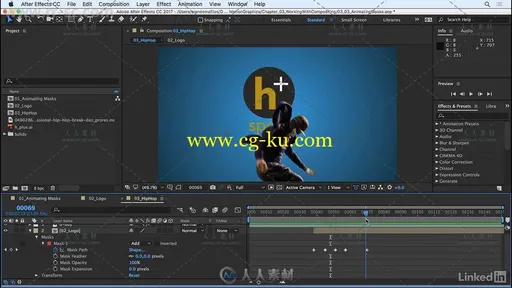 After Effects CC 2018图形动画技术视频教程的图片3