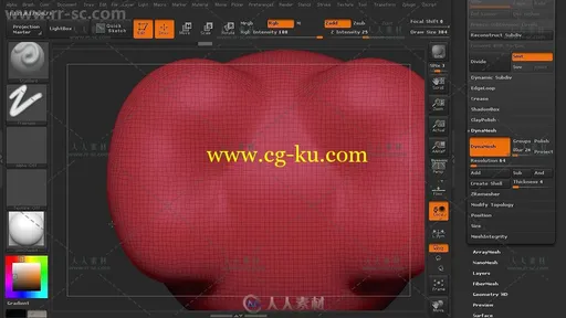 Zbrush高效实践工作流程视频教程第二季的图片1