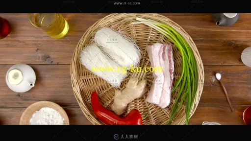 肉末粉丝制作全过程高清实拍视频素材的图片1