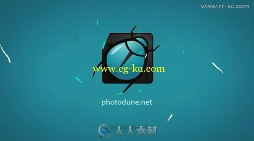 液体流体变形标志展示Logo演绎AE模板的图片2