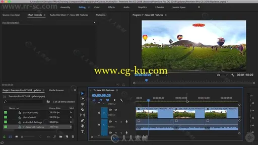 Premiere Pro CC 2018最新更新功能介绍视频教程的图片1