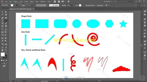 Illustrator制作SVGS格式应用技巧视频教程的图片3