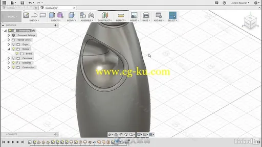 Fusion360曲面工具使用技巧视频教程的图片3