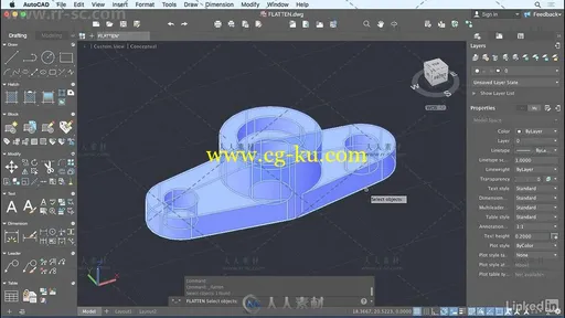 AutoCAD 2018 Mac版新功能探索训练视频教程的图片2