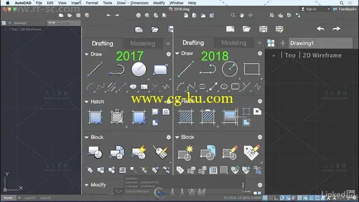 AutoCAD 2018 Mac版新功能探索训练视频教程的图片3