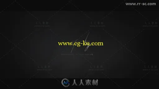 神秘史诗电影标志展示Logo演绎AE模板的图片1