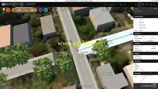 InfraWorks 360道路优化与加强技术训练视频教程的图片2