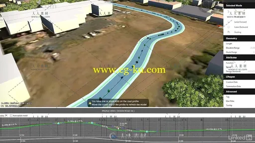 InfraWorks 360道路优化与加强技术训练视频教程的图片3