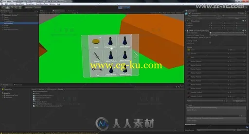 移动VR游戏库存系统完整项目Unity游戏素材资源的图片1