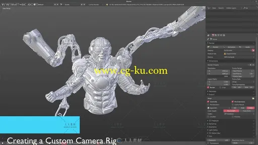 Blender视觉特效动画实例制作视频教程的图片18