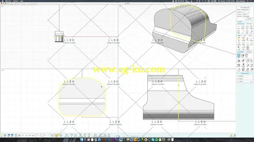 Moi3D建模设计基础训练视频教程的图片2