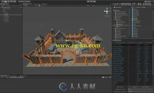 Unity场景管理器工具编辑器扩充Unity游戏素材资源的图片2