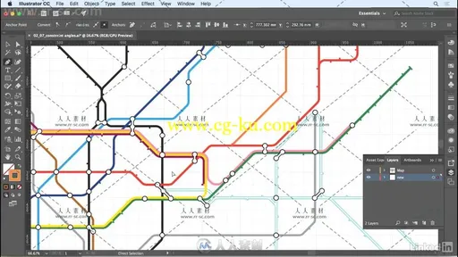 Illustrator网格布局设计技巧视频教程的图片2